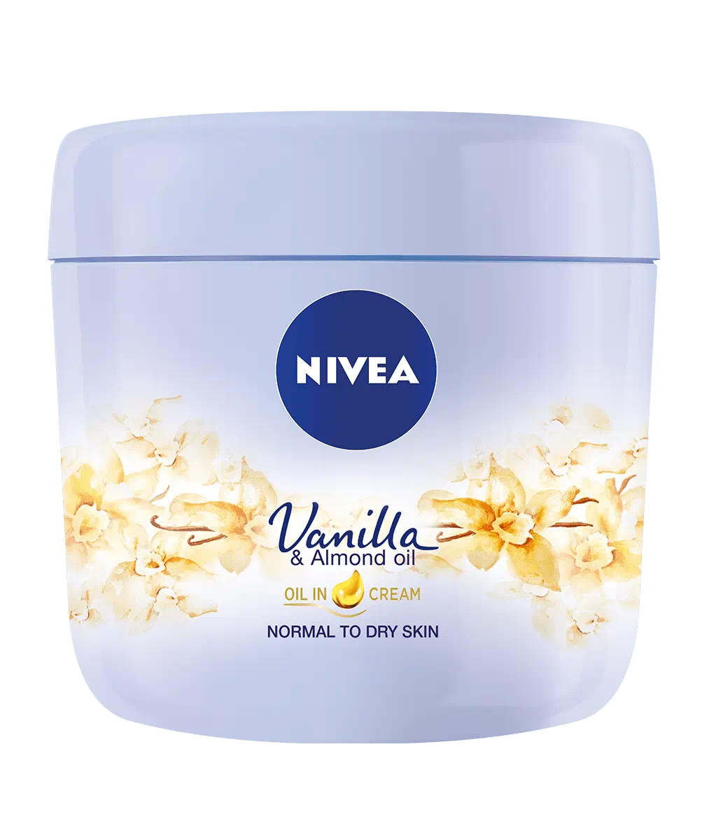 Nivea Oil in Cream 400mls-Vanila And Almond Oil