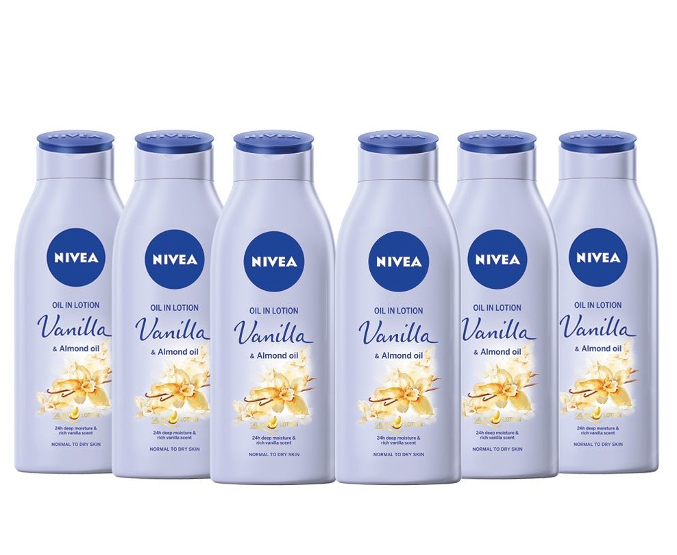 Nivea oil in Lotion -Vanilla & Almond oil 400ml