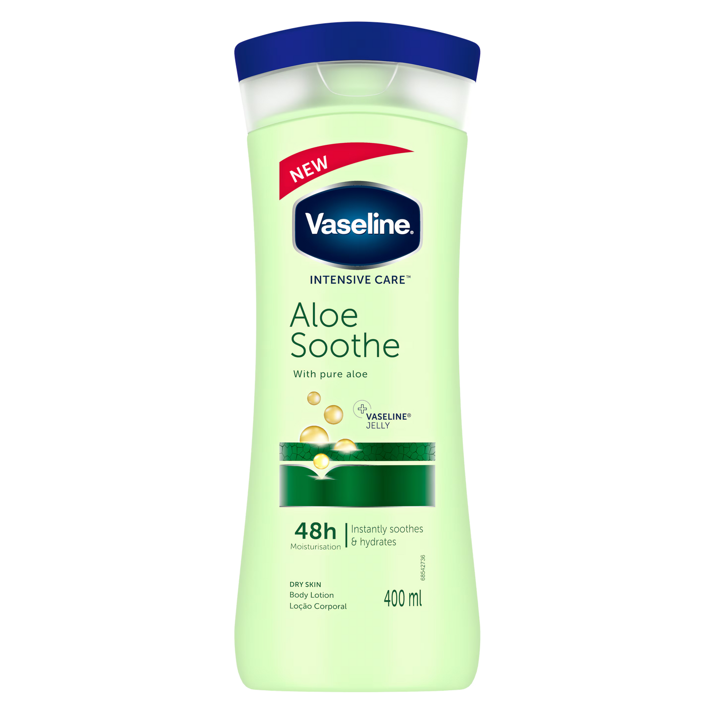Vaseline Intensive Care Body Lotion-Aloe Soothe 400ml