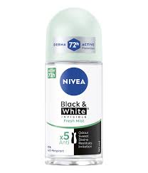Nivea Roll On 50mls-Black & Fresh Mist