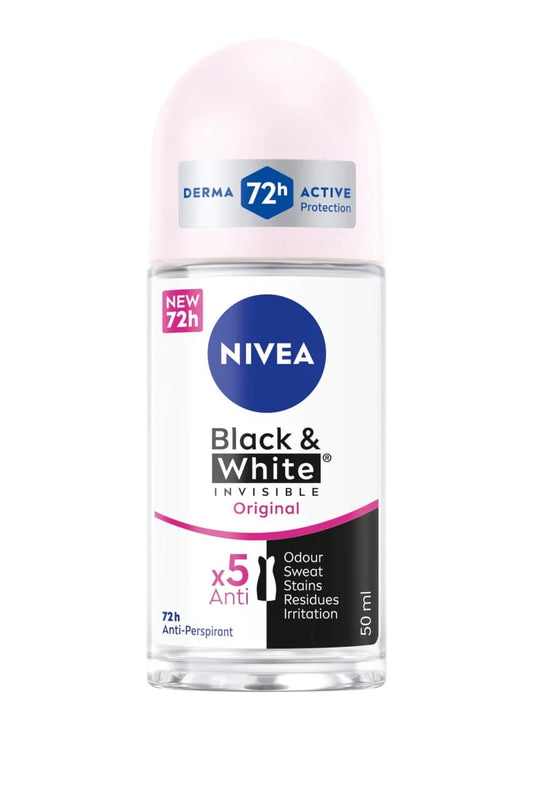 Nivea Roll On 50mls-Black & White Original