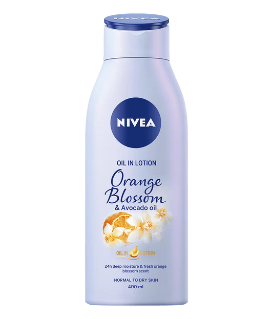 Nivea oil in Lotion -Orange Blossom & avocado Oil 400mls