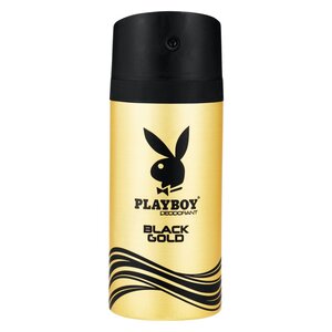 Playboy Body Spray 50mls-Black Gold