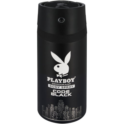 Playboy Body Spray 50mls-Code Black