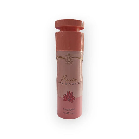 Smart World Body Mist Spray 200mls-Berries Weekend