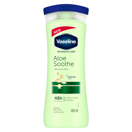 Vaseline Intensive Care Body Lotion-Aloe Soothe 400ml