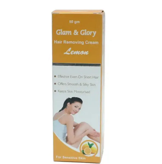 Glam and Glory Hair Removing Cream-Lemon  50gm