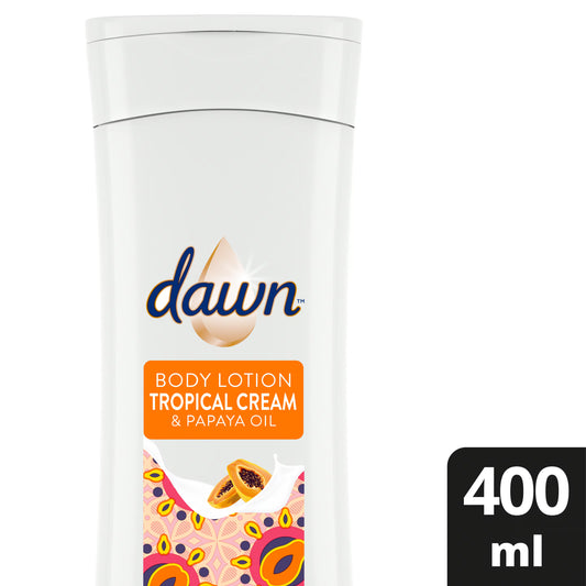 Dawn Body Lotion-Tropical Cream 400mls